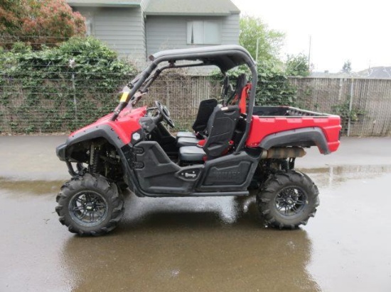 2016 YAMAHA VIKING HIGHLIFTER SIDE BY SIDE *GOVERNMENT CERT TO OBTAIN TITLE *FRONT SUSPENSION DAMAGE