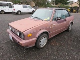 1991 VOLKSWAGEN RABBIT CONVERTIBLE