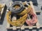 (4) EXTENSION CORDS & (1) ROLL OF 125/250V 50 AMP ELECTRIC CABLE