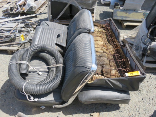 PALLET W/ASSORTED AUTOMOTIVE SEATS