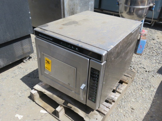 MENU MASTERRC17SDZ0SI STAINLESS STEEL COMMERCIAL MICROWAVE OVEN
