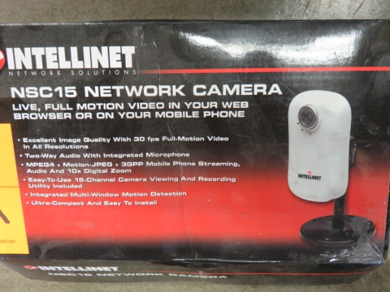 INTELLINET NSC15 NETWORK CAMERA