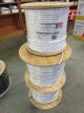 (2) 1000' & (1) 500' SPOOLS RG6 COAX CABLE