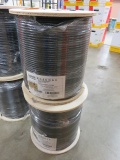 (2) 1000' SPOOLS RG6 COAX CABLE