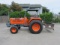 KUBOTA M5950 2WD TRACTOR W/BOX SCRAPER