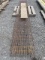 (1) 19'9 1/2''L X 11''W BAR GRATE, (1) 7'L X 14''W STEEL PLATE