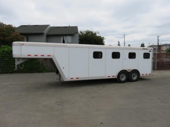 2006 CIMARRON NORSTAR GOOSENECK STOCK TRAILER