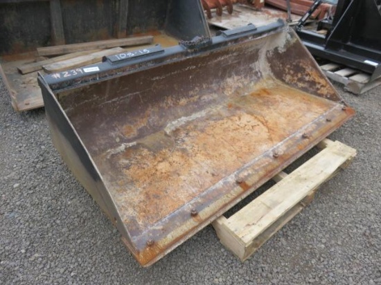 72" SKID STEER BUCKET