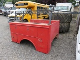 SHORT BED 6 BAY UTILITY BOX W/LADDER RACK