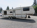 1988 NU-WA HITCH HIKER 33' FIFTH WHEEL TRAVEL TRAILER