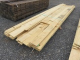 A LOT OF ASSORTED SIZE AND LENGTH PINE BOARDS