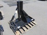 BRUTE HYDRAULIC CLAMPING TREE PULLER, SKID STEER ATTACHMENT