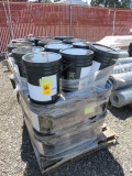PALLET W/ [36] 5 GAL BUCKETS OF TREMCO WATER PROOFING FOR CEMENT WELLS