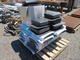 PALLET W/ [16] BUNDLES OF CAMBRIDGE GLASS FIBRE ROOF SHINGLES & ROOF VENTS