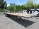 1988 TRANSCRAFT TL90K-45 FLATBED TRAILER