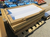 PALLET W/(6) LITHONIA (2' x 4') LED CEILING LIGHT FIXTURES W/MOUNTING HARDW