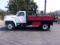 1988 FORD F600 FLATBED UTILITY TRUCK