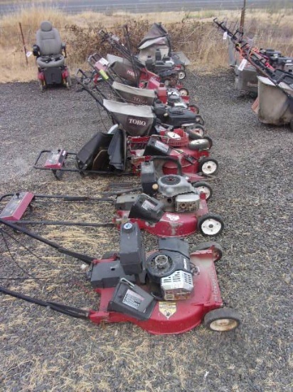 APPROX (10) TORO PARTS MOWERS