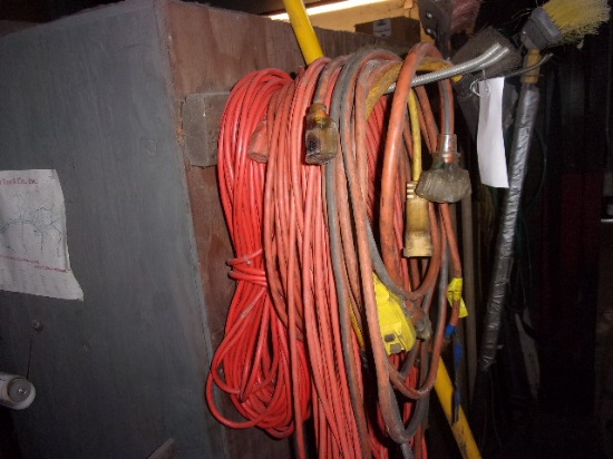 ASSORTED EXTENSION CORDS