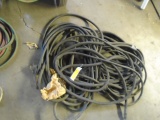 ASSORTED WELDING LEADS