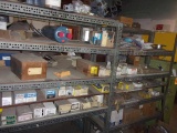 CONTENTS OF SHELF- ASSORTED FILTERS, VALVES, & GAUGES