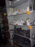 CONTENTS OF SHELF- ASSORTED PVC FITTINGS