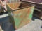 SKID MOUNTED METAL STORAGE BOX 48'' X 48'' X 48''