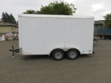 2017 CONTINENTAL CARGO OSTW714TA2 7' X 14' ENCLOSED TRAILER