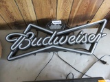 BUDWEISER SIMULATED NEON ELECTRIC BEER SIGN