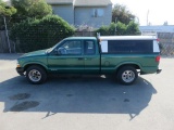 2000 CHEVROLET S10 EXTENDED CAB PICKUP