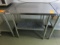 STAINLESS STEEL PREP TABLE 36'' X 24''