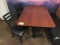 48'' X 30'' DINING TABLE W/(2) CHAIRS