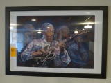 BB KING FRAMED PRINT