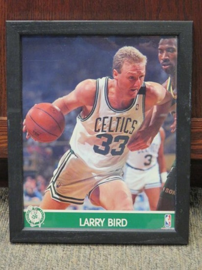 LARRY BIRD 8'' X 10'' FRAMED PRINT
