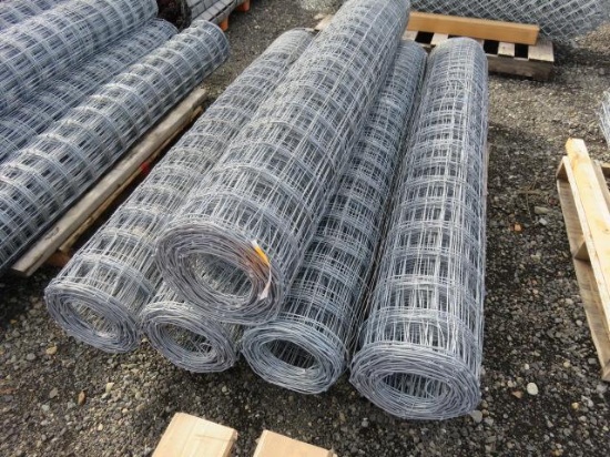 (5) ROLLS OF 6' FIELD FENCE