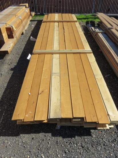 ASSORTED SIZE & LENGTH TONGUE & GROOVE PINE