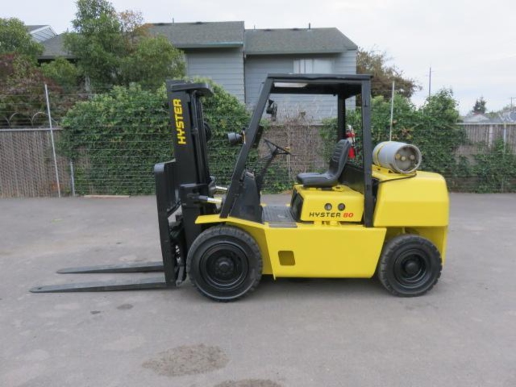 Forklift Hyster Manual Model H80xl