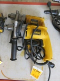 (2) DEWALT 120V DRILLS