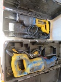 (2) DEWALT 120V ROTARY HAMMERS W/ CASES