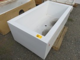 RECTANGULAR SOAKING TUB, 72'' X 38'' X 20''