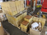 (3) PALLETS OF (66) BOXES FREE WATER LAMINATE FLOORING & CORNER PIECES