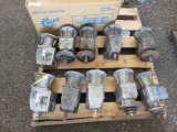 PALLET W/(11) NORD MAROPA 220 GEAR REDUCERS
