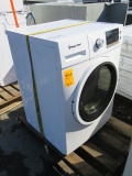MAGIC CHEF FRONT LOAD WASHER/DRYER COMBO, MEASURES 23 1/2