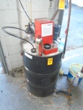 APPROX. 2/3 BARREL OF WURTH BRAKE & PARTS CLEANER W/ WURTH PNUEMATIC DISPEN