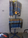 DISPLAY RACK W/ASSORTED NEW WINDSHIELD WIPERS
