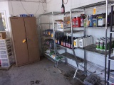 (3) 5 SHELF METRO RACKS (2 DAMAGED)