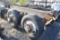 TWO TANDEM AXLE TRAILER ASSEMBLY