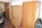 (3) WOOD CABINETS W/OFFICE SUPPLIES AND CONTENTS
