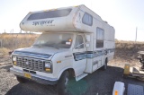 1989 FORD E350 MALLARD CLASS C MOTOR HOME, NO KEYS, NON OP