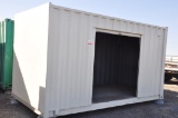 STORAGE CONTAINER 15' X 8' W/ROLL UP DOOR